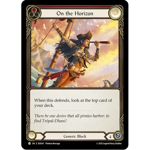 On the Horizon (Red) (Regular)