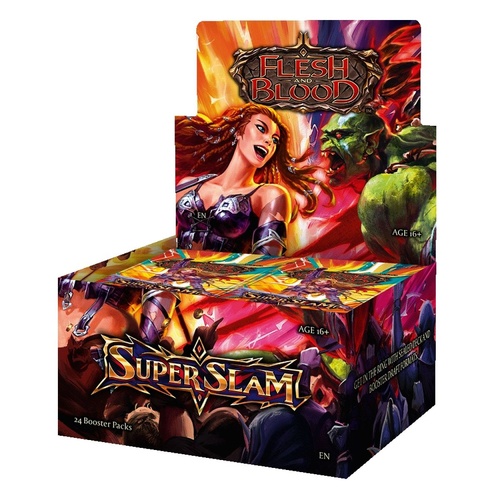PREORDER Flesh and Blood Super Slam Sealed Booster Box