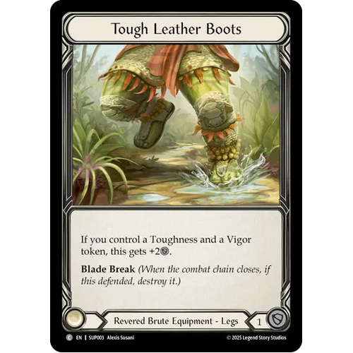 Tough Leather Boots (Cold Foil) - SUP