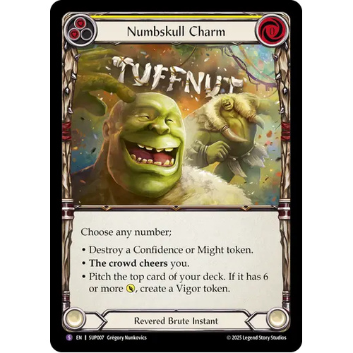 Numbskull Charm (Regular) - SUP