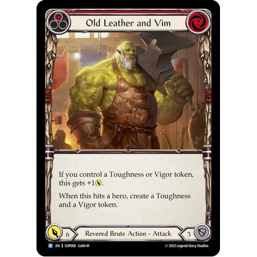 Old Leather and Vim (Rainbow Foil) - SUP