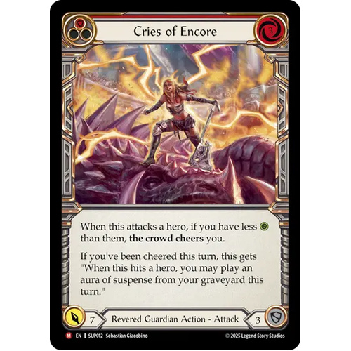 Cries of Encore (Regular) - SUP