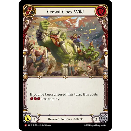 Crowd Goes Wild (Rainbow Foil) - SUP