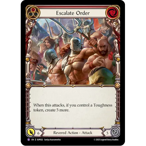 Escalate Order (Regular) - SUP