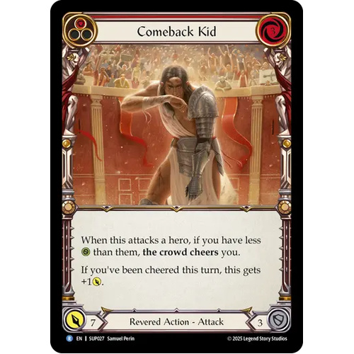 Comeback Kid (Red) (Regular) - SUP