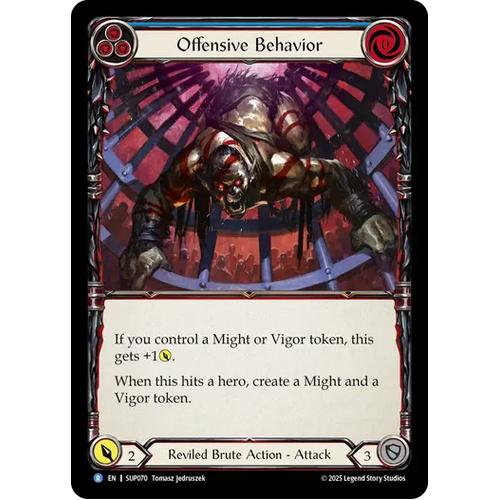 Offensive Behavior (Regular) - SUP