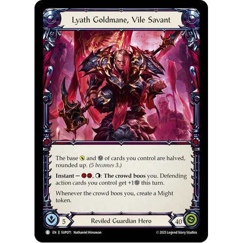 Lyath Goldmane, Vile Savant (Marvel Cold Foil) - SUP