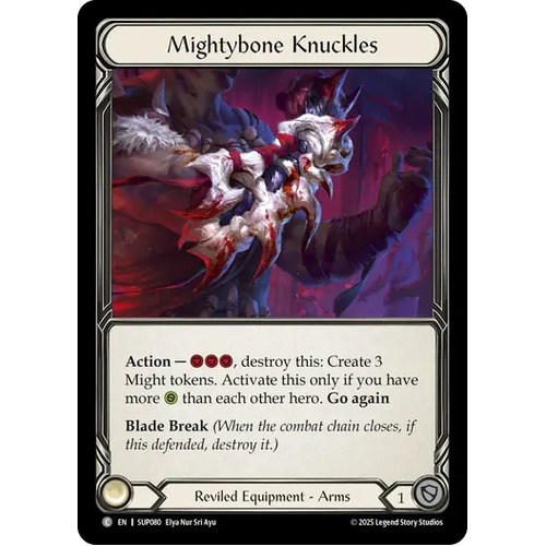 Mightybone Knuckles (Cold Foil) - SUP