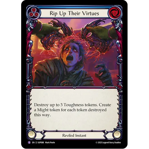 Rip Up Their Virtues (Rainbow Foil) - SUP