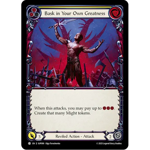 Bask in Your Own Greatness (Yellow) (Regular) - SUP