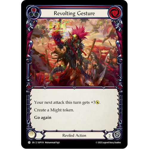 Revolting Gesture (Regular) - SUP