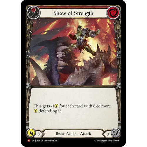 Show of Strength (Cold Foil) - SUP