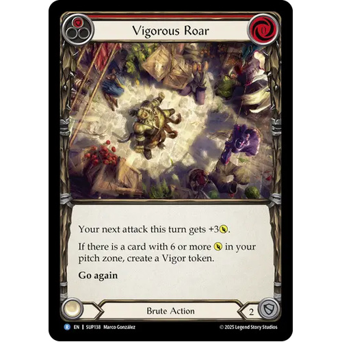 Vigorous Roar (Rainbow Foil) - SUP