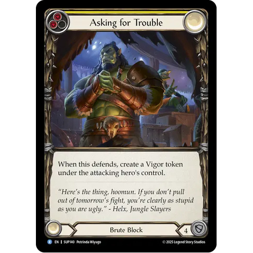 Asking for Trouble (Rainbow Foil) - SUP