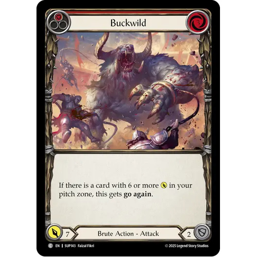 Buckwild (Red) (Regular) - SUP