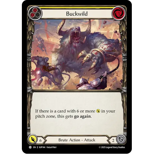 Buckwild (Yellow) (Regular) - SUP