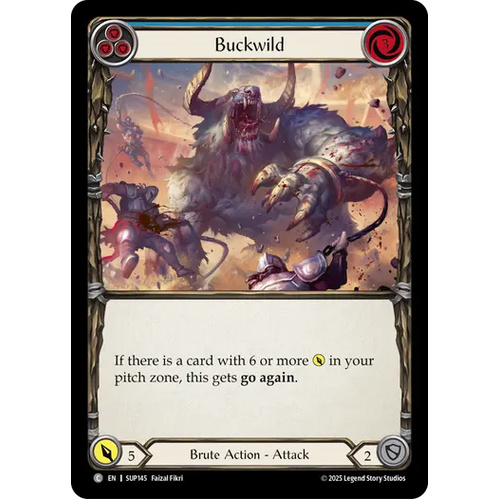 Buckwild (Blue) (Regular) - SUP