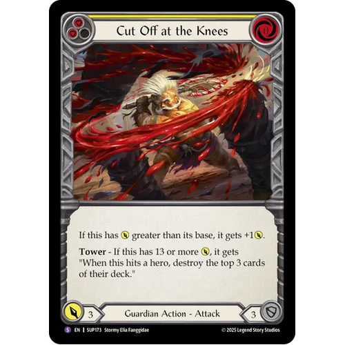 Cut Off at the Knees (Rainbow Foil) - SUP