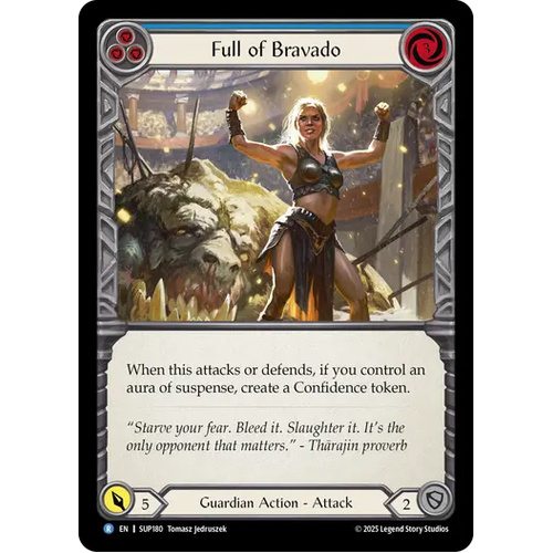 Full of Bravado (Blue) (Regular) - SUP