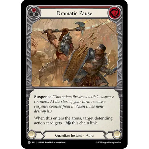 Dramatic Pause (Red) (Regular) - SUP