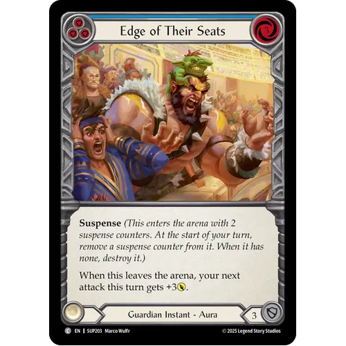 Edge of Their Seats (Blue) (Regular) - SUP