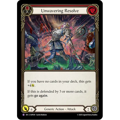 Unwavering Resolve (Regular) - SUP