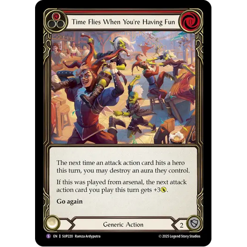 Time Flies When You're Having Fun (Rainbow Foil) - SUP