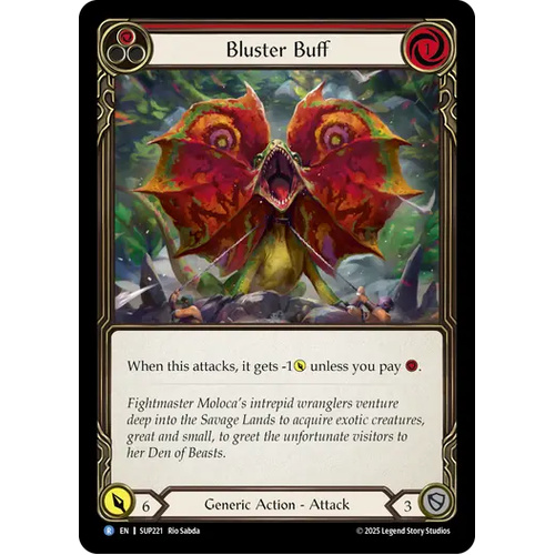 Bluster Buff (Rainbow Foil) - SUP