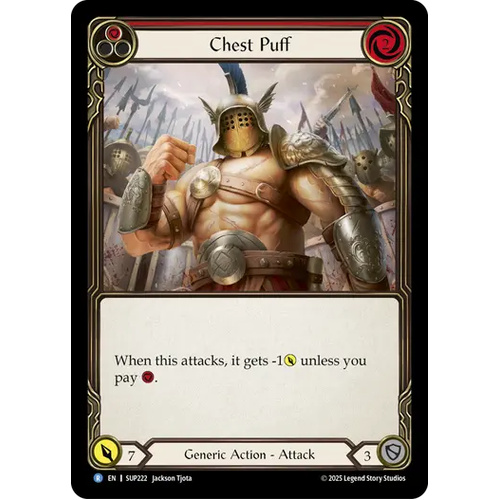 Chest Puff (Rainbow Foil) - SUP