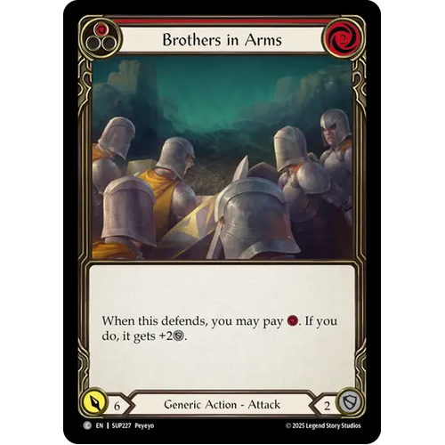 Brothers in Arms (Red) (Regular) - SUP