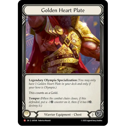 Golden Heart Plate (Regular) - SUP