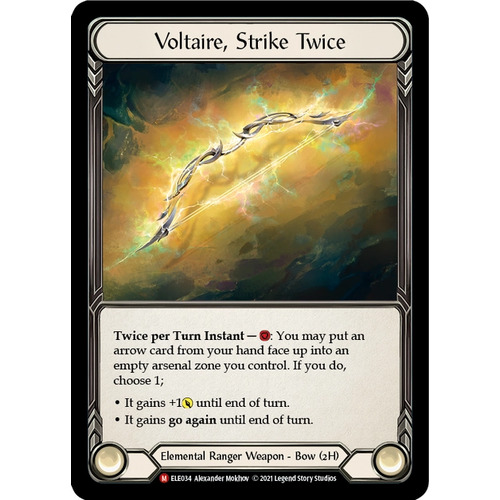 Voltaire, Strike Twice  (Unlimited) - ELE