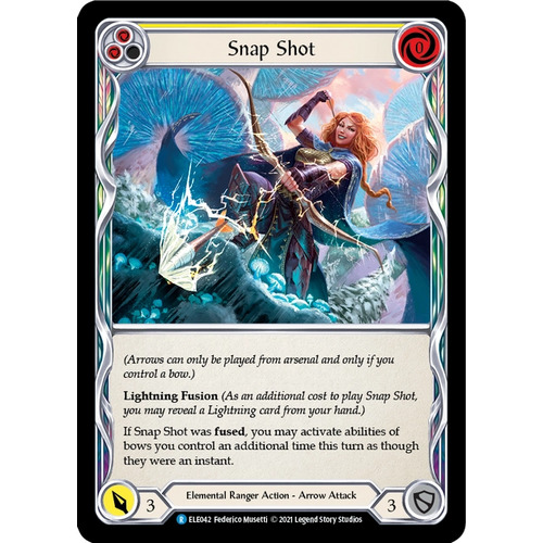 Snap Shot (Yellow) (Rainbow Foil) (Unlimited) - ELE