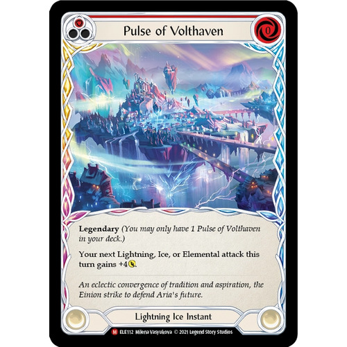Pulse of Volthaven (Rainbow Foil) (Unlimited) - ELE