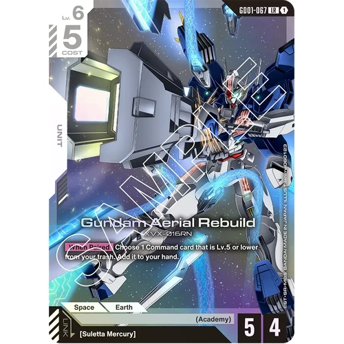 Gundam Aerial Rebuild - GD01