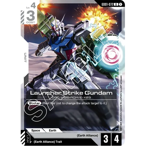 Launcher Strike Gundam - GD01