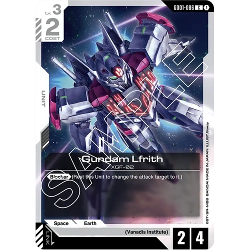 Gundam Lfrith - GD01