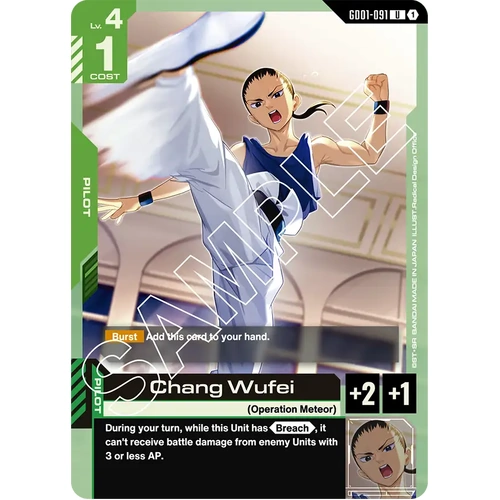 Chang Wufei - GD01