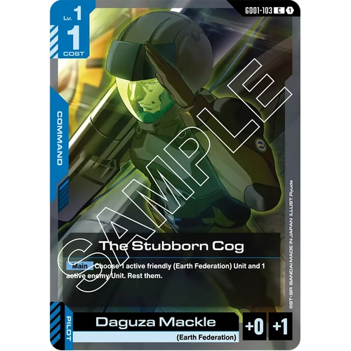 The Stubborn Cog - GD01