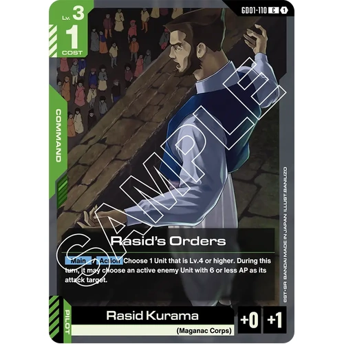 Rasid's Orders - GD01