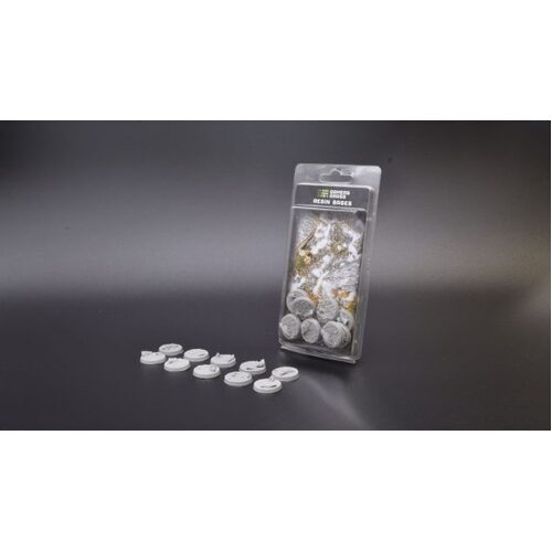 Gamers Grass Rocky Fields Resin Bases Round 25mm (x10)