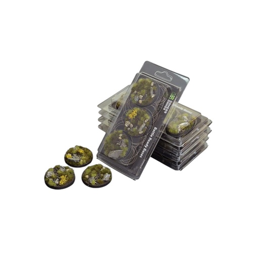 Gamers Grass - Battle Ready Bases - Highland - Round 50mm (x3)