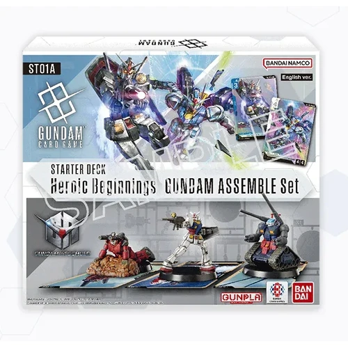 Gundam Card Game: Gundam Assemble Starter Set – Heroic Beginnings [ST01A]