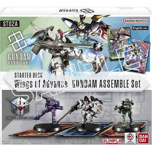 Gundam Card Game: Gundam Assemble Starter Set – Wings of Advance [ST02A]