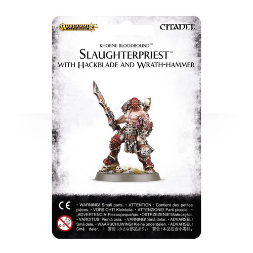 Slaughterpriest with Hackblade and Wrath-hammer