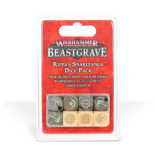 Warhammer Underworlds: Beastgrave: Rippa's Snarlfangs Dice Pack