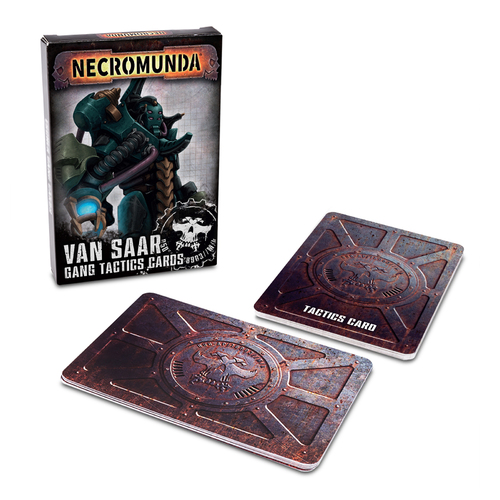 Necromunda: Van Saar Gang Tactics Cards