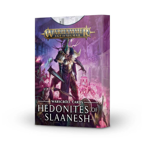 Warscroll Cards: Hedonites of Slaanesh