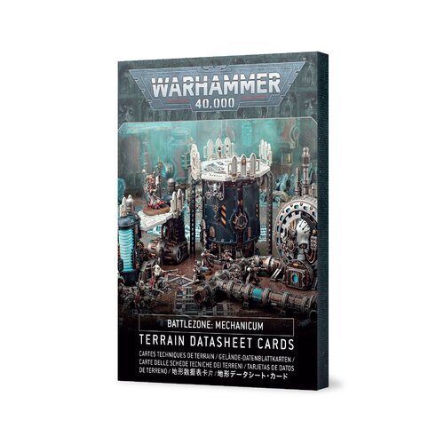 Warhammer 40000: Battlezone: Mechanicum - Terrain Datasheet Cards