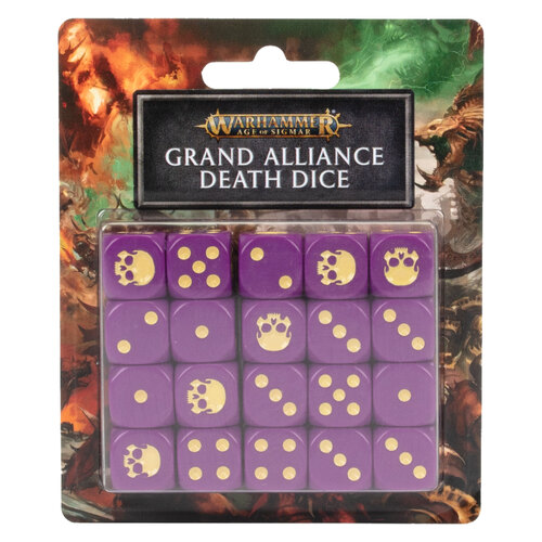 Grand Alliance Death Dice Set